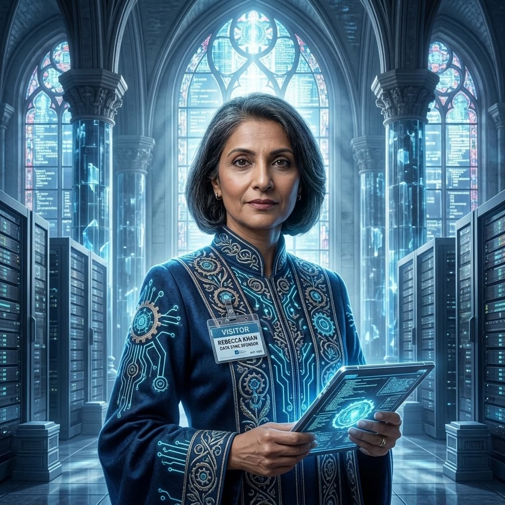 The Board Sponsor in Sacred Systems Sanctuary style.