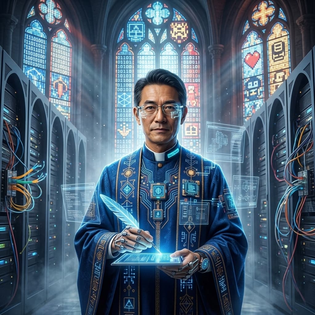 The CFO in Sacred Systems Sanctuary style.