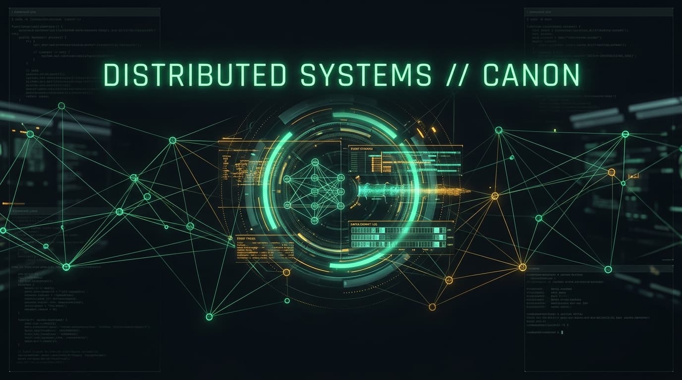 Distributed Systems & Streaming Canon artwork