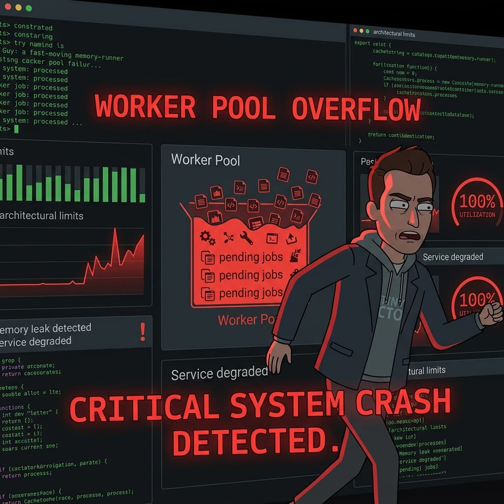 The Worker Pool Had Boundaries — Tiny CTO episode thumbnail.