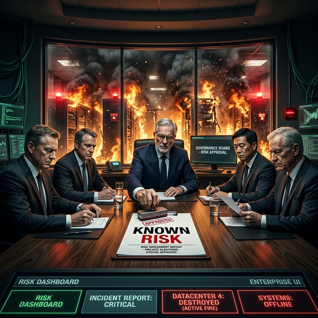 The Governance Board Approved the Risk — Tiny CTO episode thumbnail.