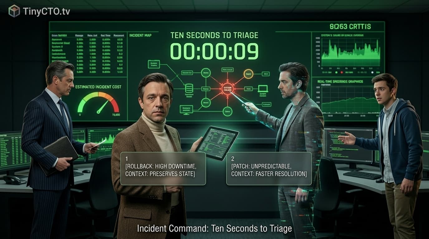 Incident Command: Ten Seconds to Triage
