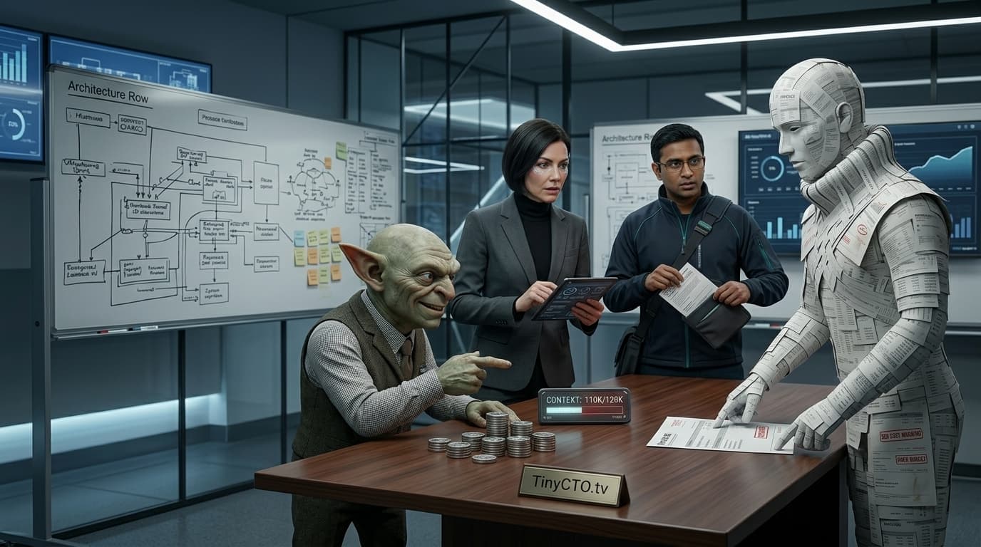 Token Goblin: Context Budget Trial — Interactive Technical Parables from TinyCTO.tv The Chaos Stack.
