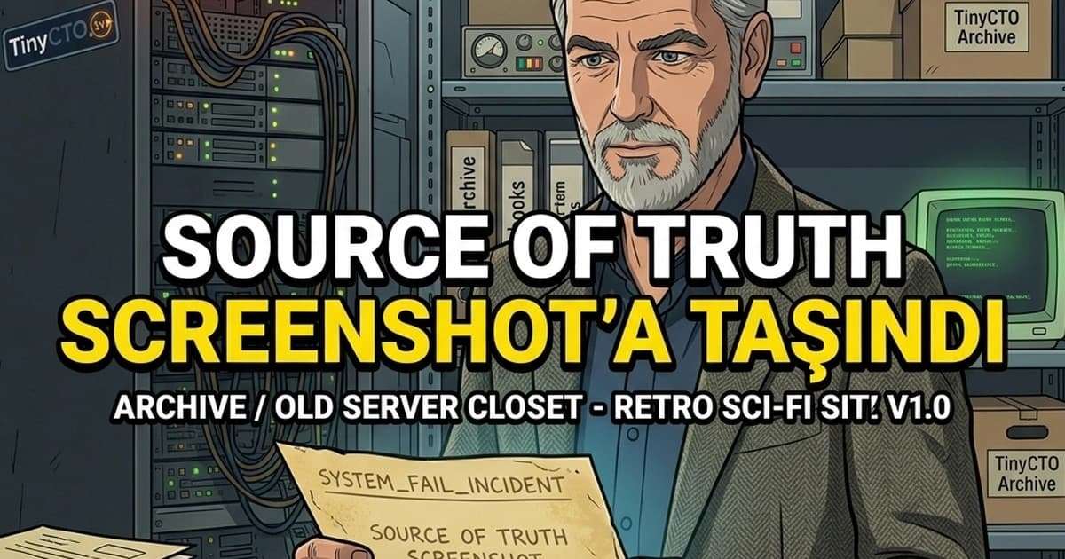 Source of Truth Screenshot’a Taşındı
