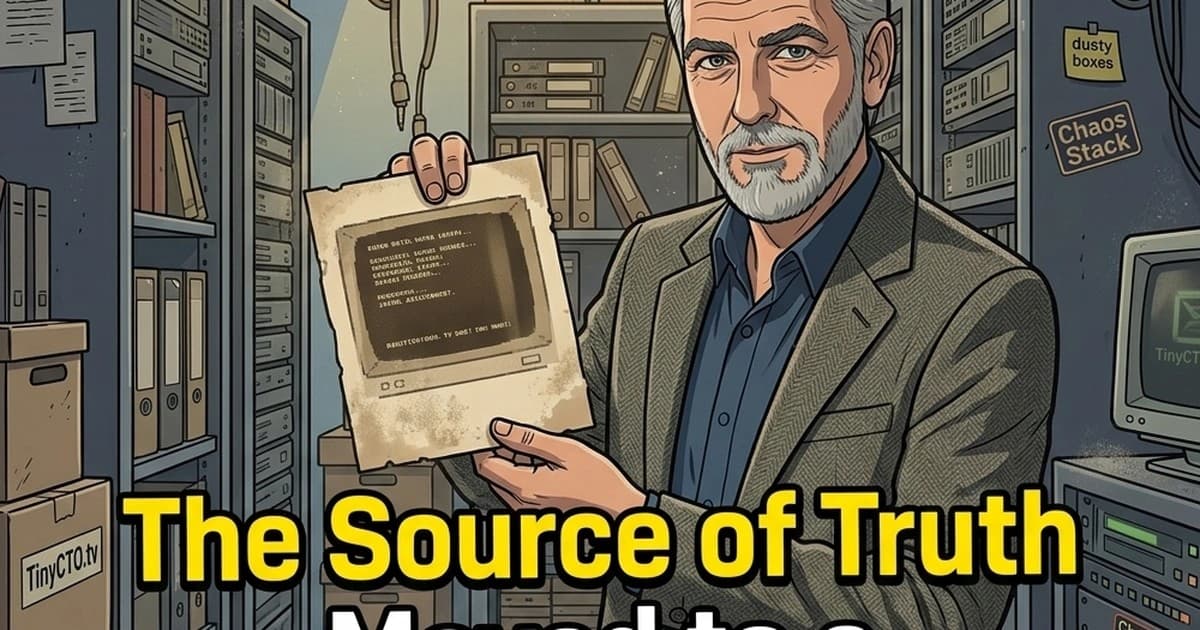 The Source of Truth Moved to a Screenshot