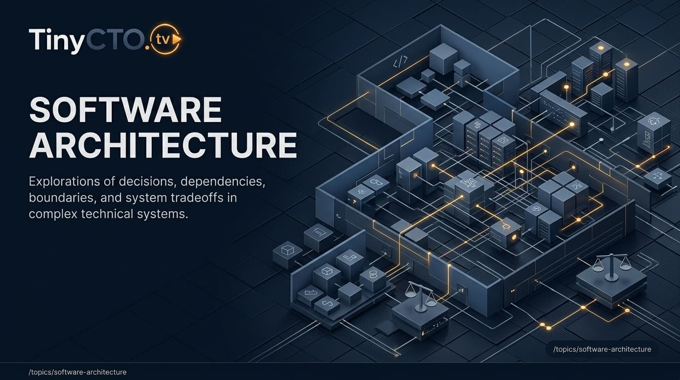 Yazılım Mimarisi - TinyCTO.tv